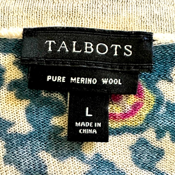 Talbots Wool Sweater - L - Picture 4 of 4